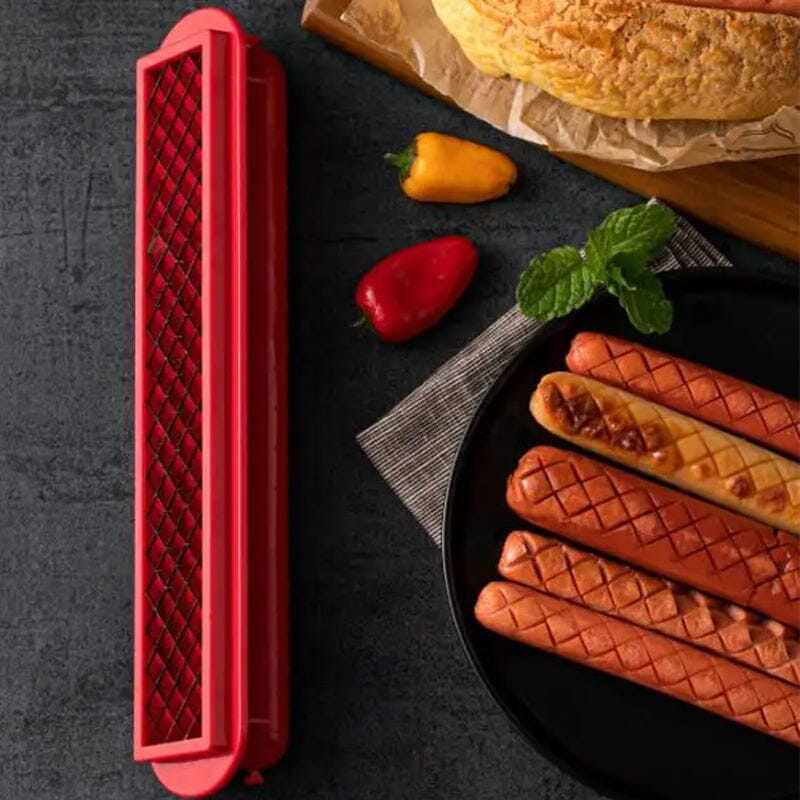 Hjemix | Perfect Criss-Cross Slots Hotdogs Cutter