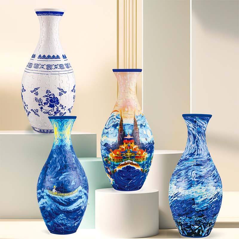 Hjemix | 3D Kunst Puslespill Vase