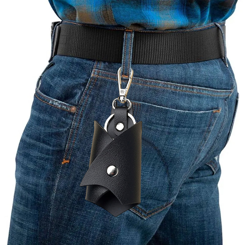 Hjemix | Lær Flaggermus Nøkkel Oppbevaringsboks