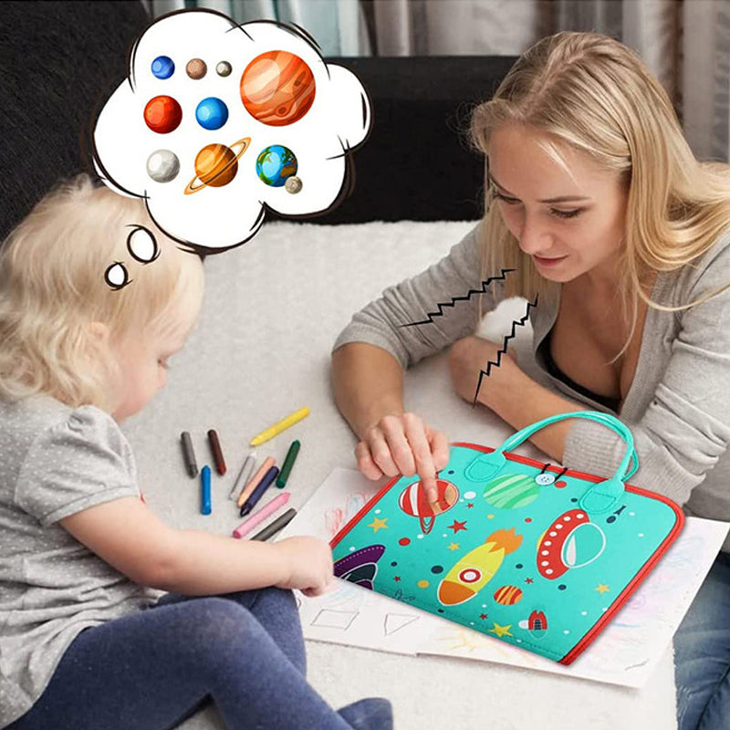 Hjemix | Småbarn Aktivitetsbrett Førskole Læringsaktiviteter Julegave til Barn