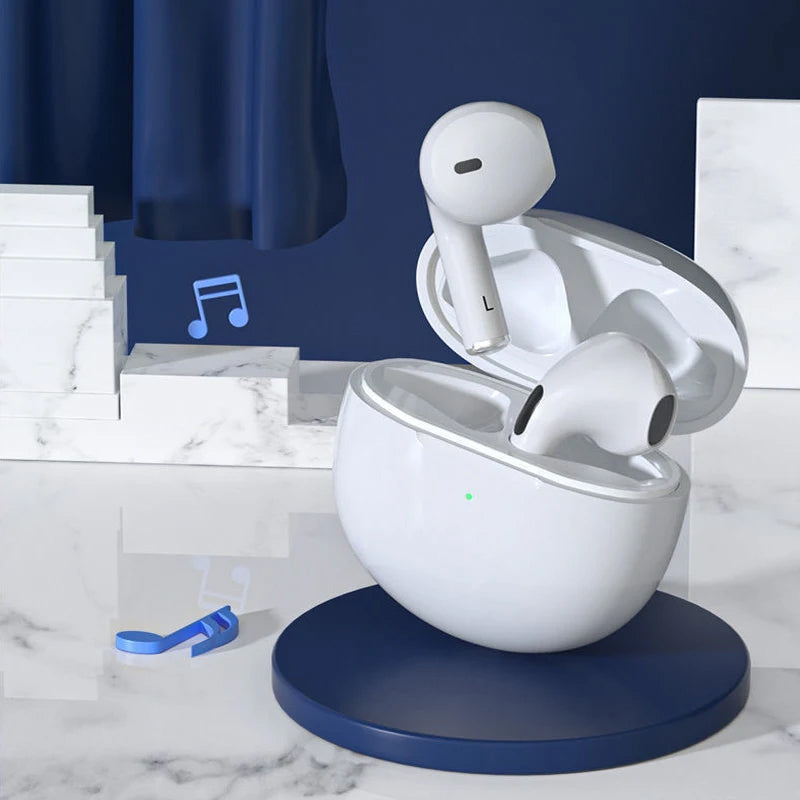 Hjemix | Original Air Pro 6.0 TWS Trådløse Bluetooth Ørepropper Mini Pods