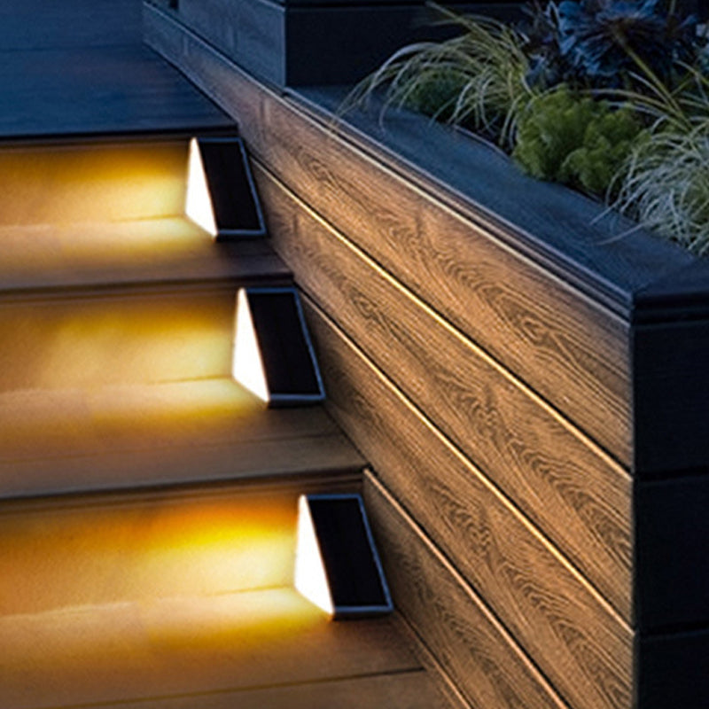 Hjemix | LED Solarlampe vanntett trappen lys