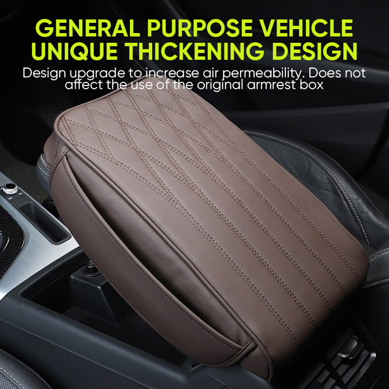 Hjemix | Universal Læder Bil Armlenepute