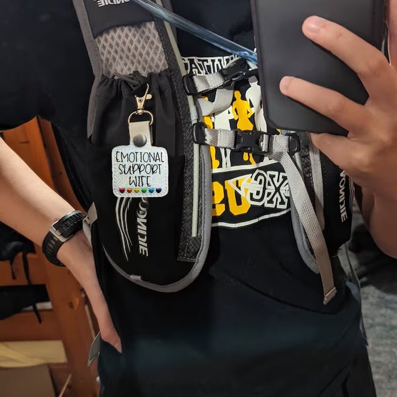 Hjemix | Rainbow Hearts Nøkkelring