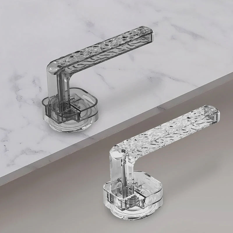 Hjemix | Transparent Ripple Multifunctional Suction Cup Handles