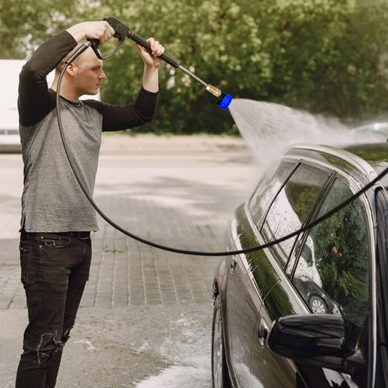 Hjemix | Rustfritt stål multifunksjonell høytrykkrenser sprøytedyse