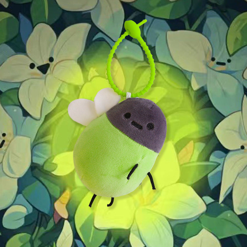 Hjemix | Interaktiv Firefly Plysj Nøkkelring