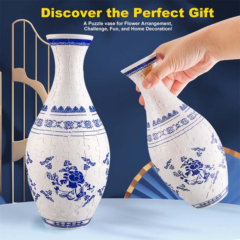 Hjemix | 3D Kunst Puslespill Vase