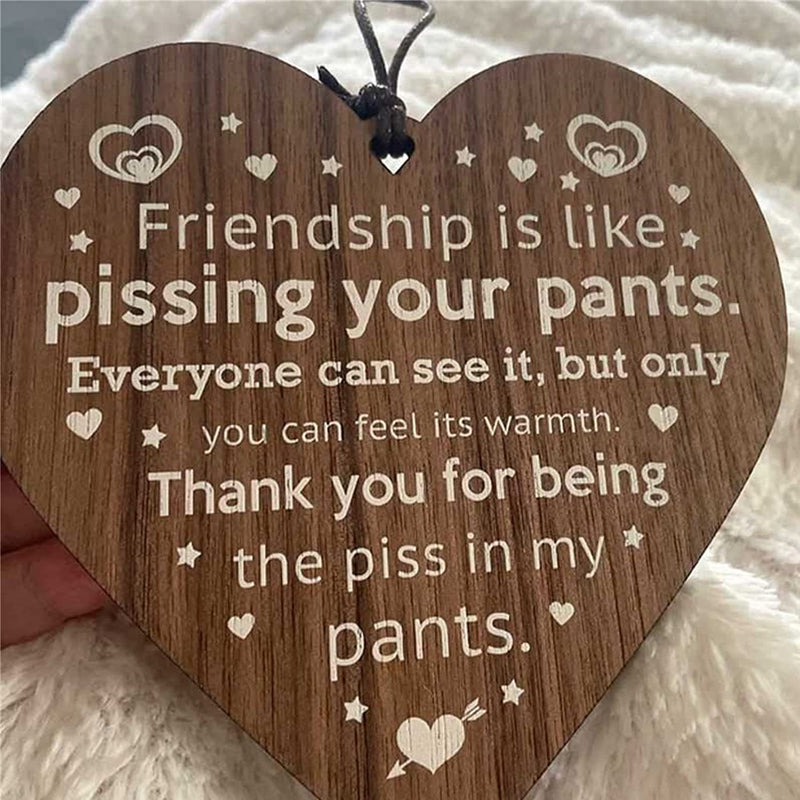 Hjemix | Vennskap Trevedheng Juletre Dekor