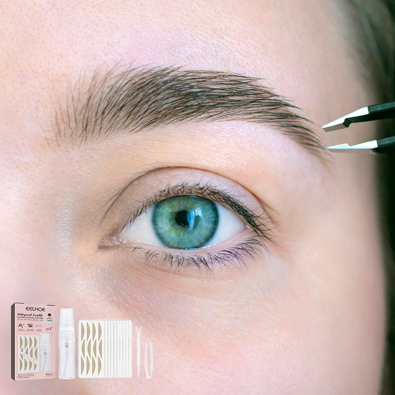 Hjemix | Blonde Dobbel Øyelokk Klistremerker