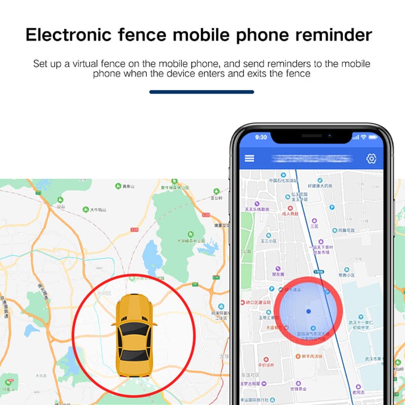 Hjemix | GPS Tracker Sterkere magnetisk bil kjøretøy sporing