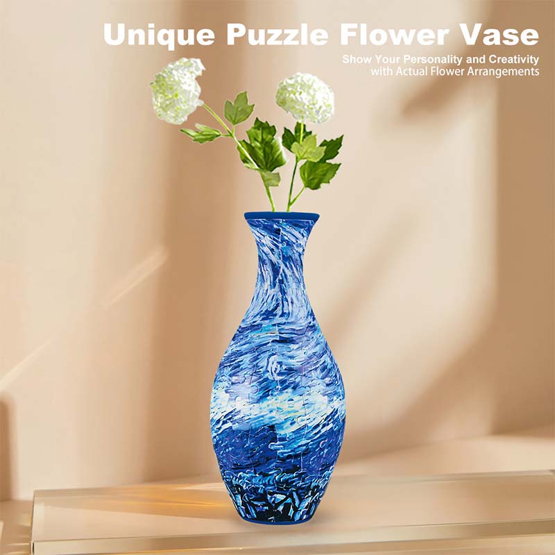 Hjemix | 3D Kunst Puslespill Vase