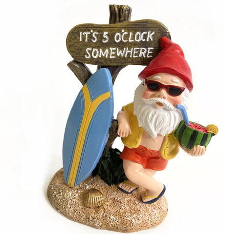 Hjemix | Harpiks Gnomeskulptur Ornament