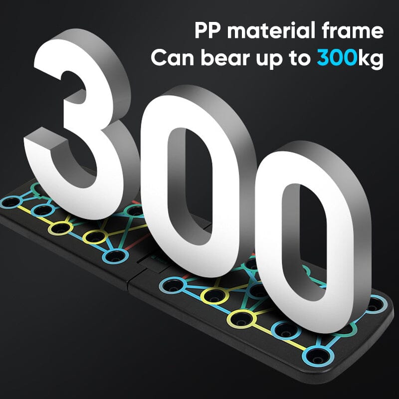 Hjemix | Sammenleggbar Push-Up Multi-Muskel Trener