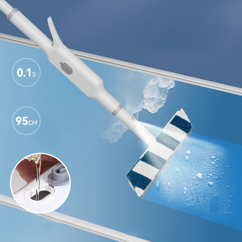 Hjemix | Vindu skrape for rengjøring av vinduer med spray