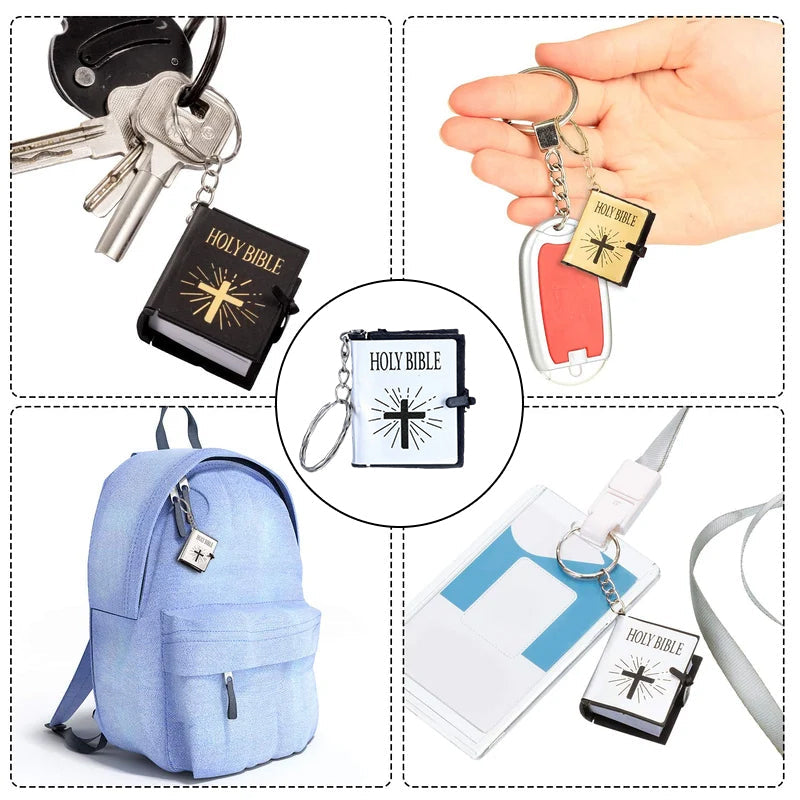 Hjemix | Mini Book Bible Nøkkelring