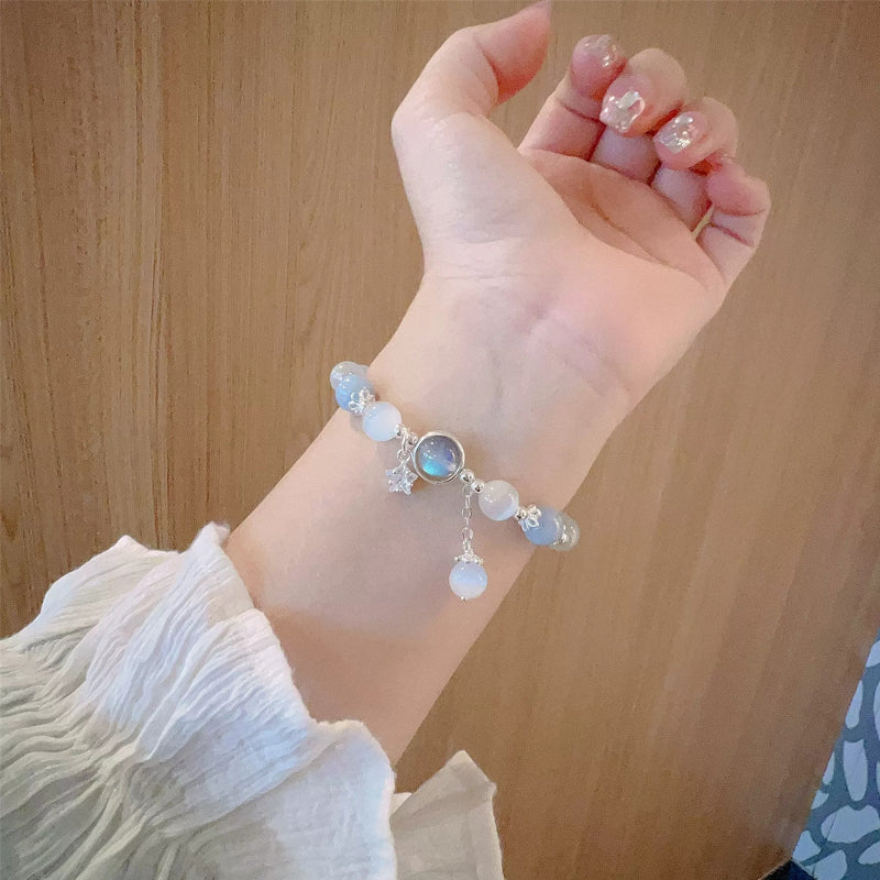 Hjemix | Imitert Kattøyekrystall Sommerfugl Armbånd