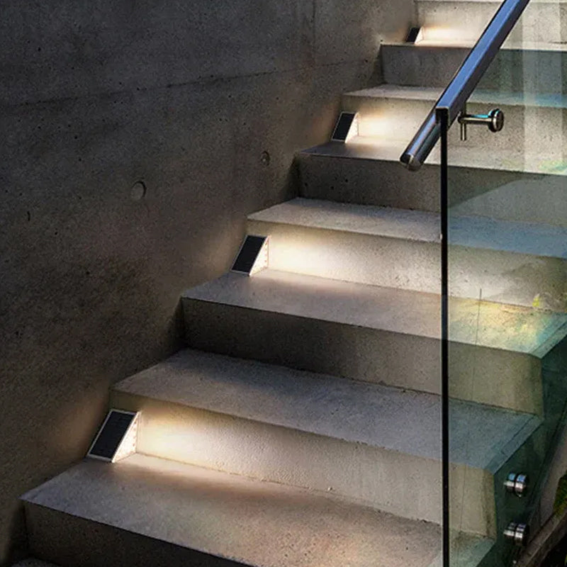 Hjemix | LED Solarlampe vanntett trappen lys
