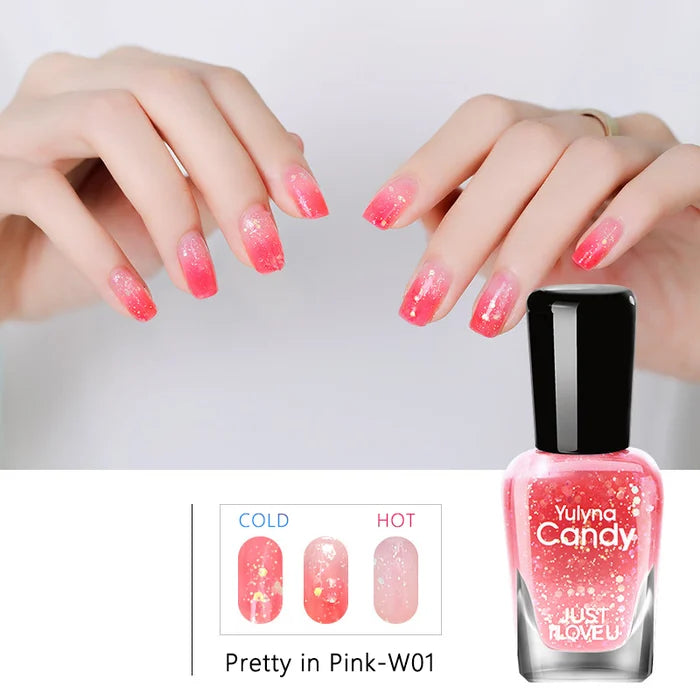 Hjemix | Fargeforandrende Neglelakk