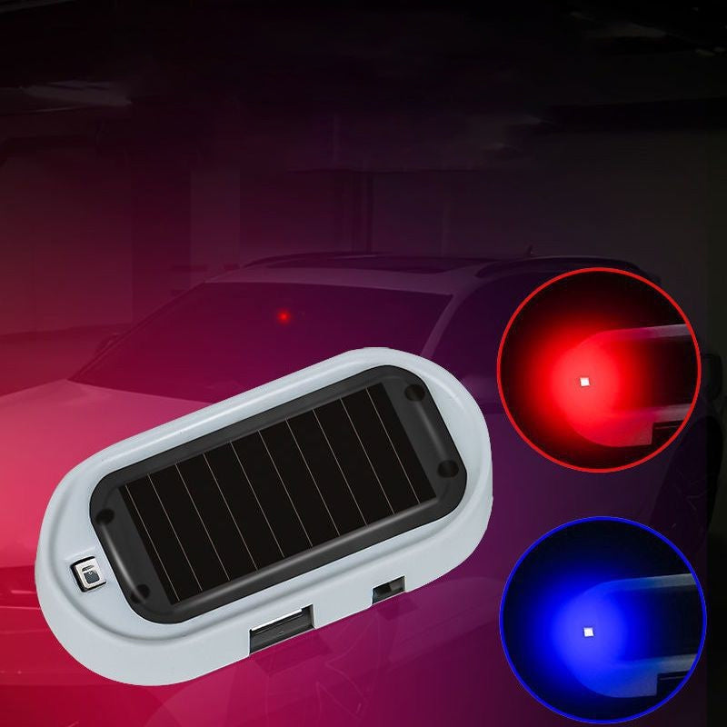 Hjemix | Solar LED Flash Bil Alarm Simulator