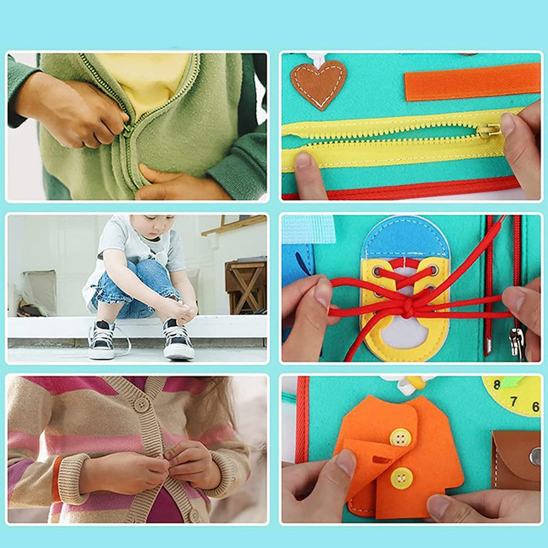 Hjemix | Småbarn Aktivitetsbrett Førskole Læringsaktiviteter Julegave til Barn