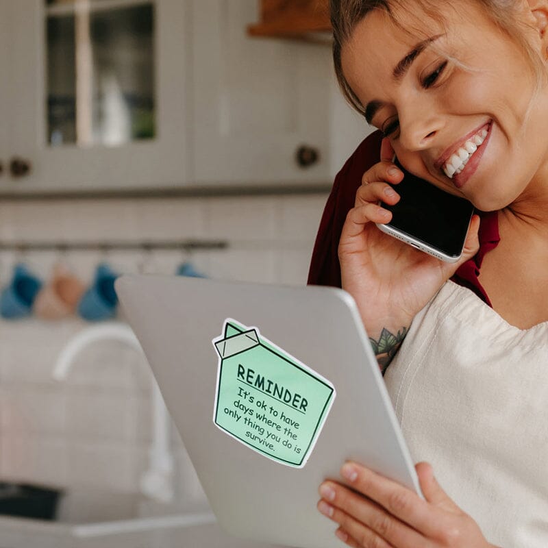 Hjemix | Mental Health Sticky Notes Klistremerker (24 stk)