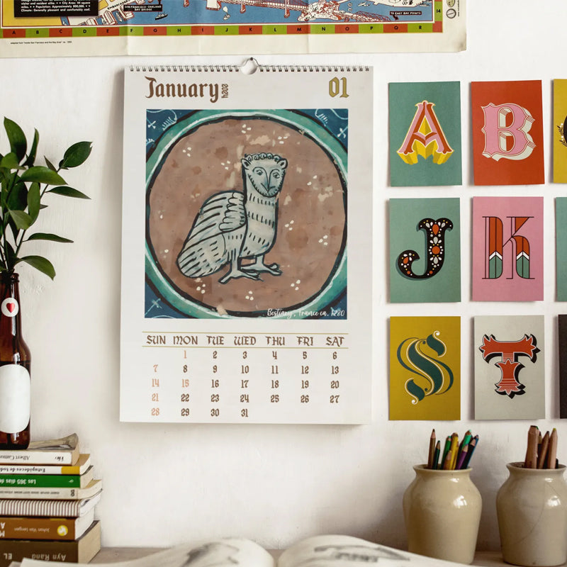 Hjemix | Medieval Owl Kalender