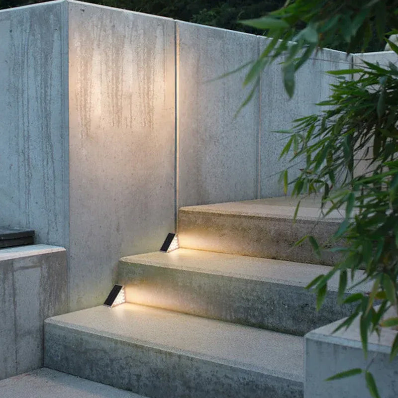 Hjemix | LED Solarlampe vanntett trappen lys
