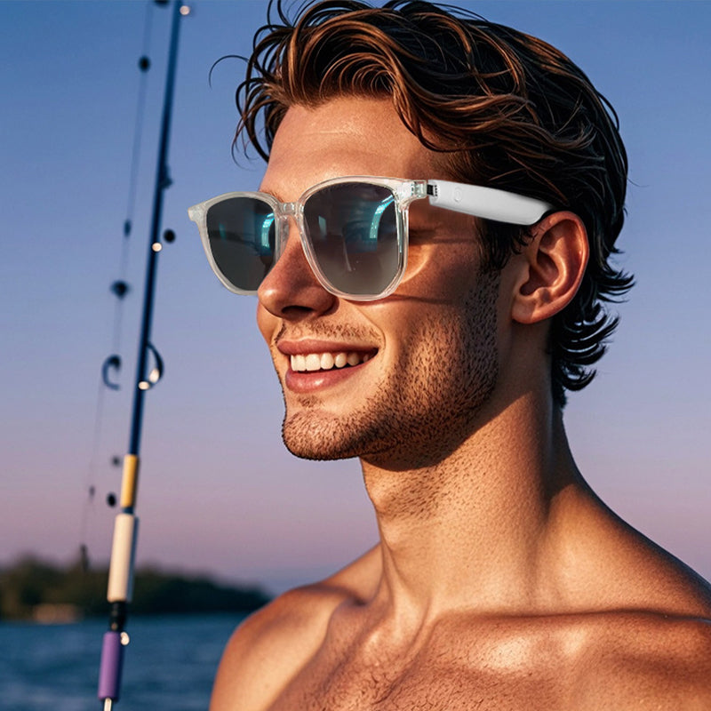 Hjemix | Smarte Bluetooth Anti-Blått Lys Briller