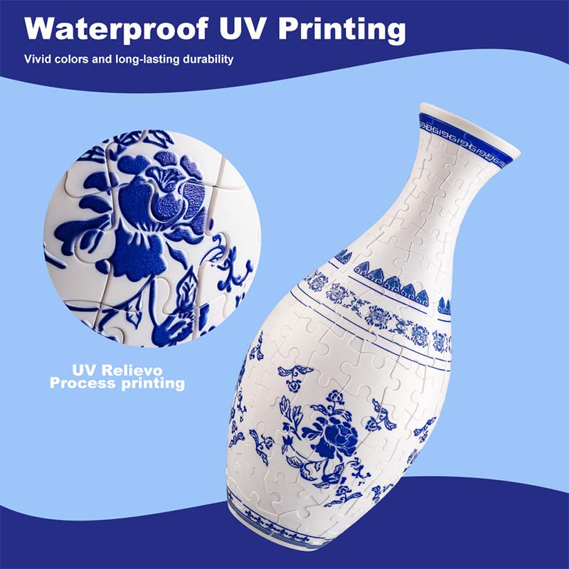 Hjemix | 3D Kunst Puslespill Vase