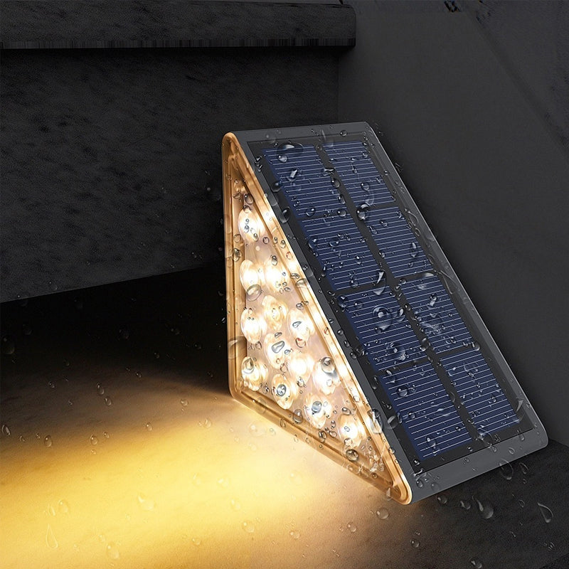 Hjemix | LED Solarlampe vanntett trappen lys