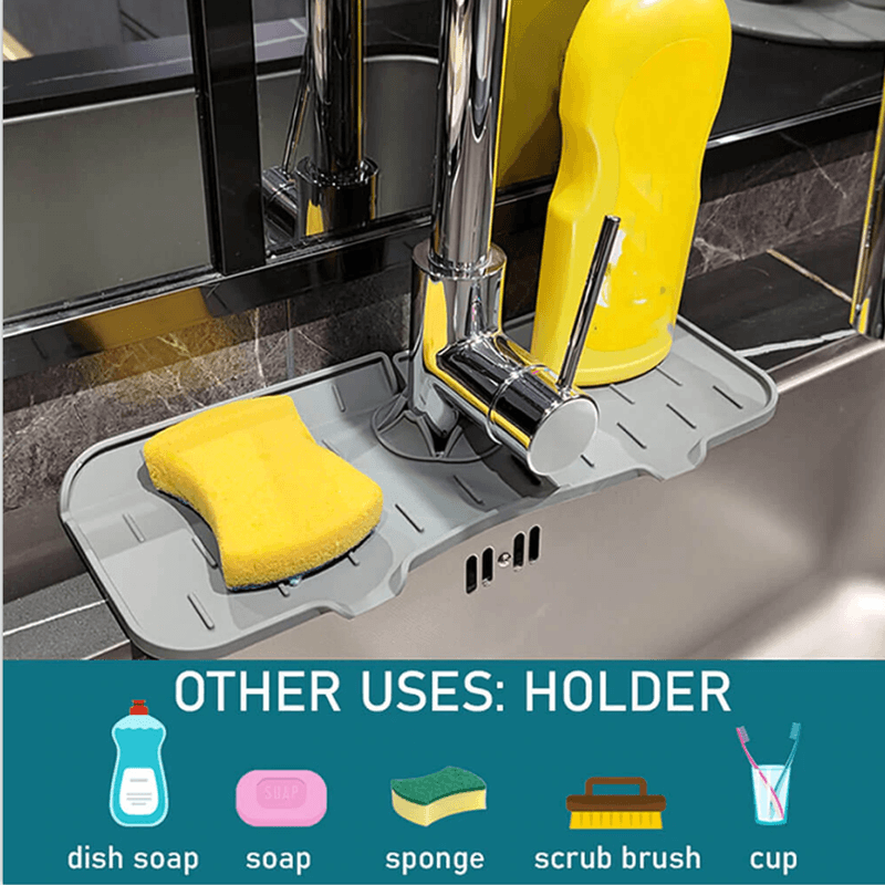 Hjemix | Silikon Kranhåndtak Dryppbrett