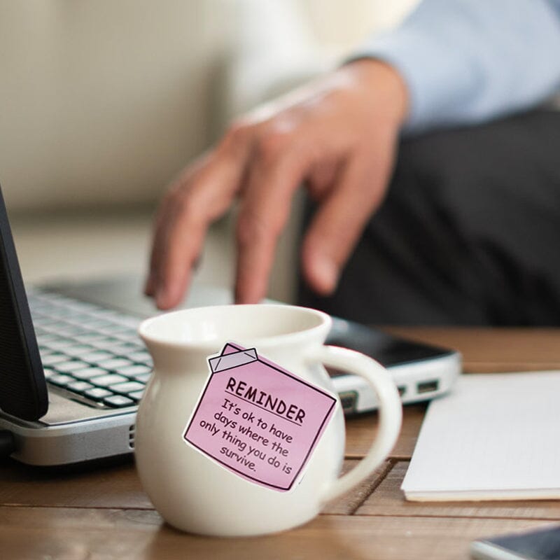 Hjemix | Mental Health Sticky Notes Klistremerker (24 stk)