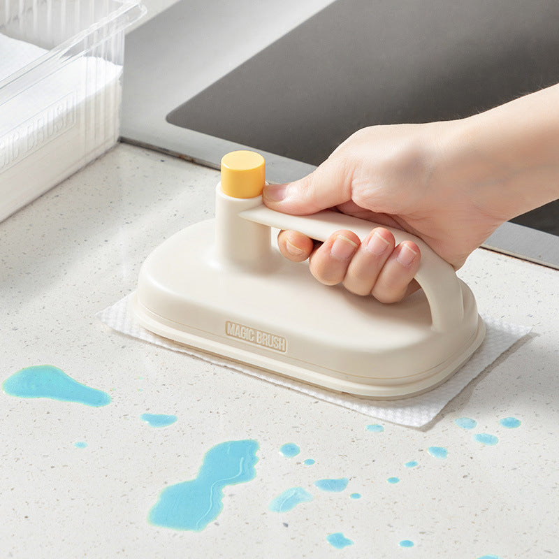 Hjemix | Kjøkken rengjøringsbørste & utskiftbart engang magisk klut