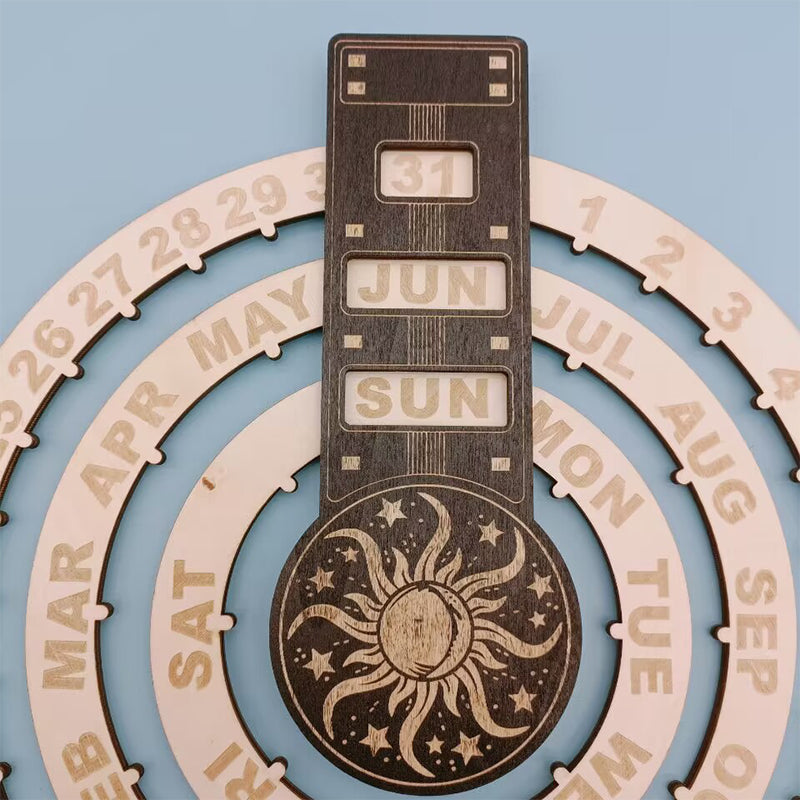 Hjemix | Tre Rotasjons Sirkulær Perpetuell Kalender