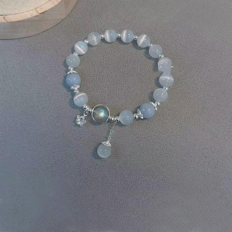Hjemix | Imitert Kattøyekrystall Sommerfugl Armbånd