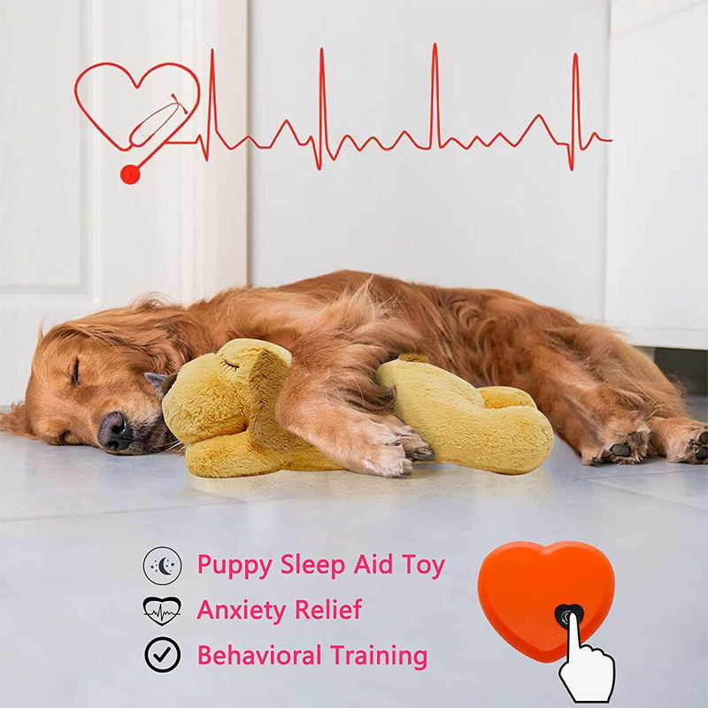 Hjemix | Heartbeat Pet Plush Toy for Separation Anxiety
