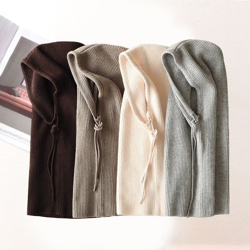 Hjemix | Strikket skjerf ørebeskyttelse varm lue