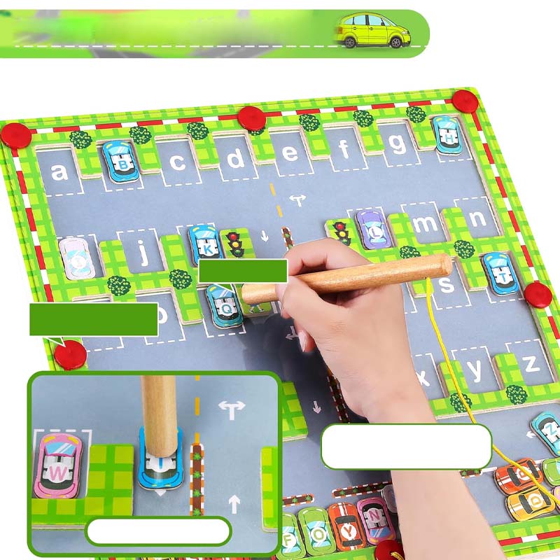 Hjemix | Magnetisk Alfabet Park Leketøy