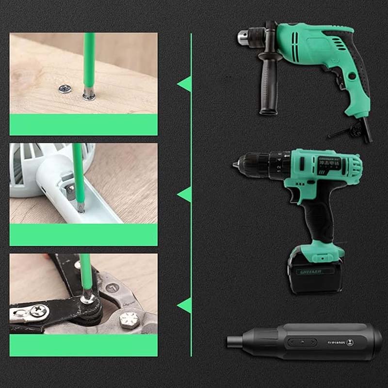 Hjemix | Sterk magnetisk skrujern bormunnsett