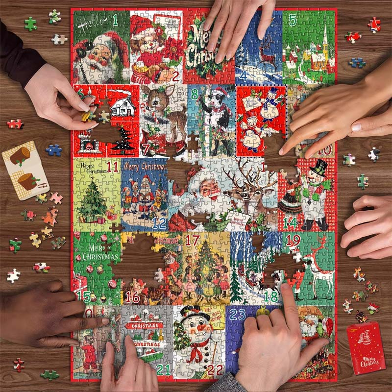 Hjemix | 24 Dager Julepuslespill