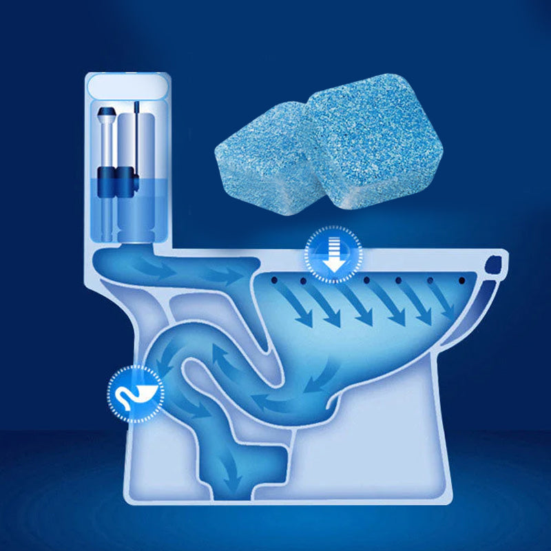 Hjemix | Brusetabletter for toalett rengjøring