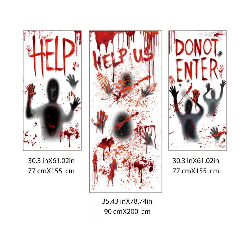 Hjemix | Glad Halloween Dekorative Klistremerker