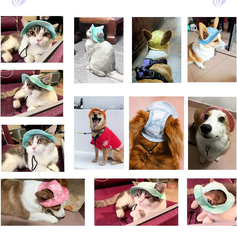 Hjemix | Utendørs solbeskyttelseshette for hunder