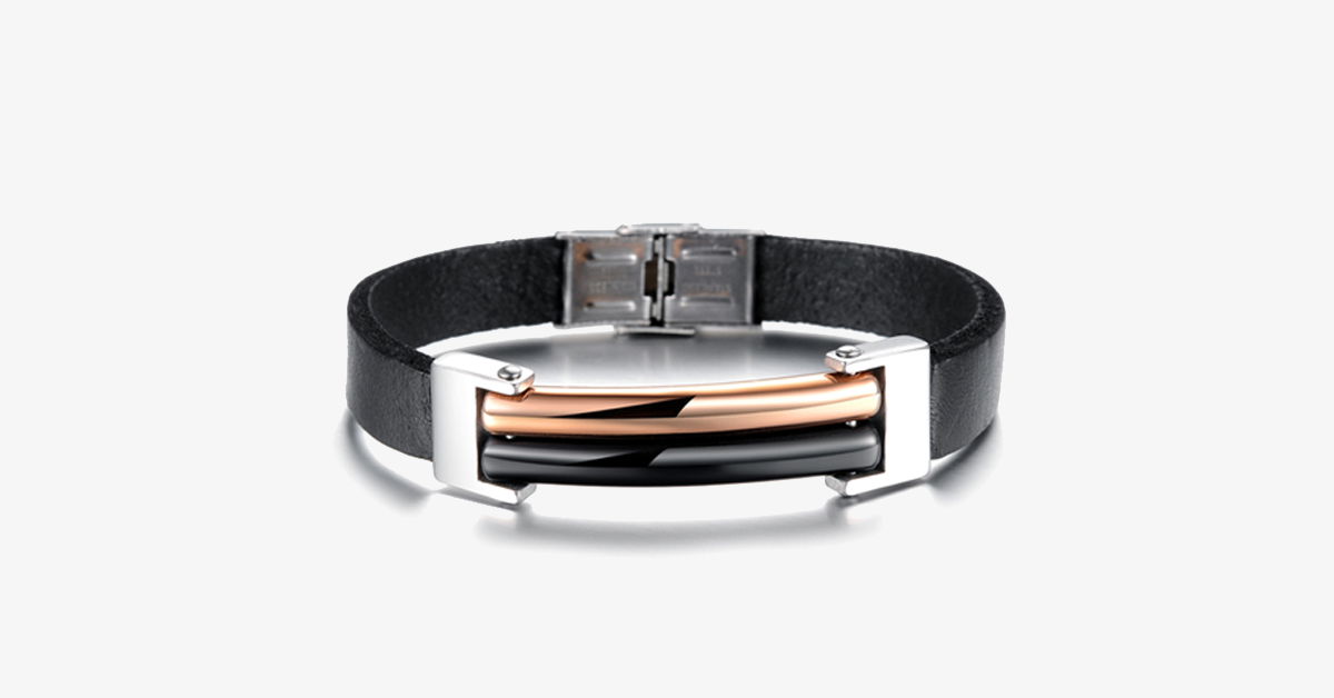 Hjemix | Dual Tone Koreansk Stil Herrestrikk laget av Rustfritt Stål