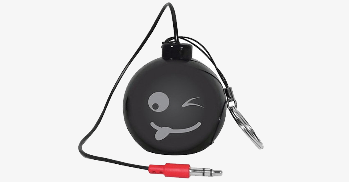 Hjemix | Mini Bomb Høyttaler - Bærbar og Oppladbar - Stereo Kvalitet Høyttaler som er Enkel å Transportere