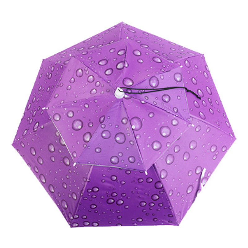 Hjemix | Outdoor Dobbel-Lag Regn Paraply Hatt