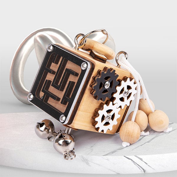 Hjemix | Barne Sensorisk Aktivitetstavle Reisetøy