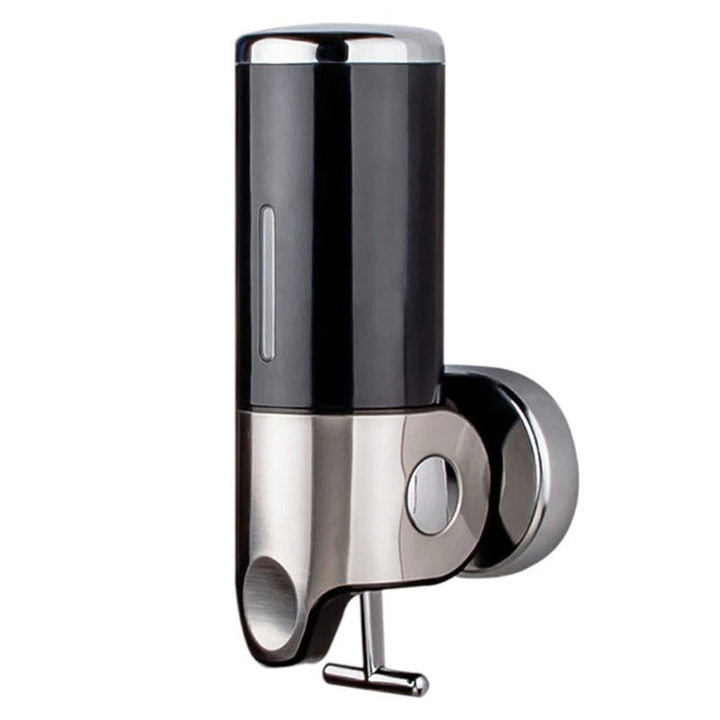 Såpeholder og dispenser veggmontert rustfritt stål bad dusj såpedispenser pumpe