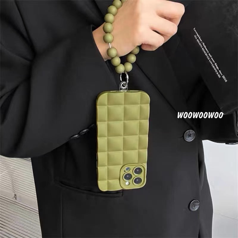 Hjemix | Frostet Perle Armbåndveske for iPhone